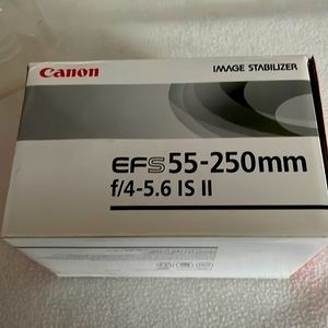Canon efs 55-250mm f/4-5,6 IS II